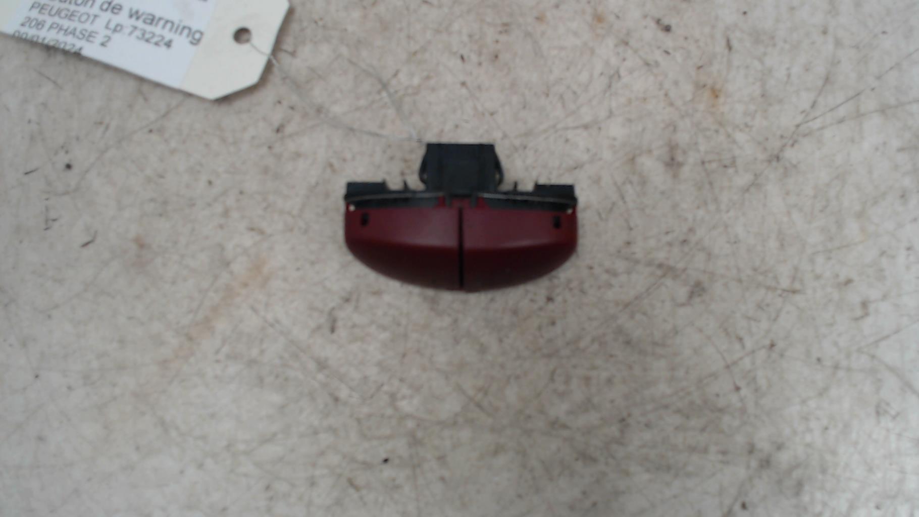 Bouton de warning PEUGEOT 206 PHASE 2  - 1