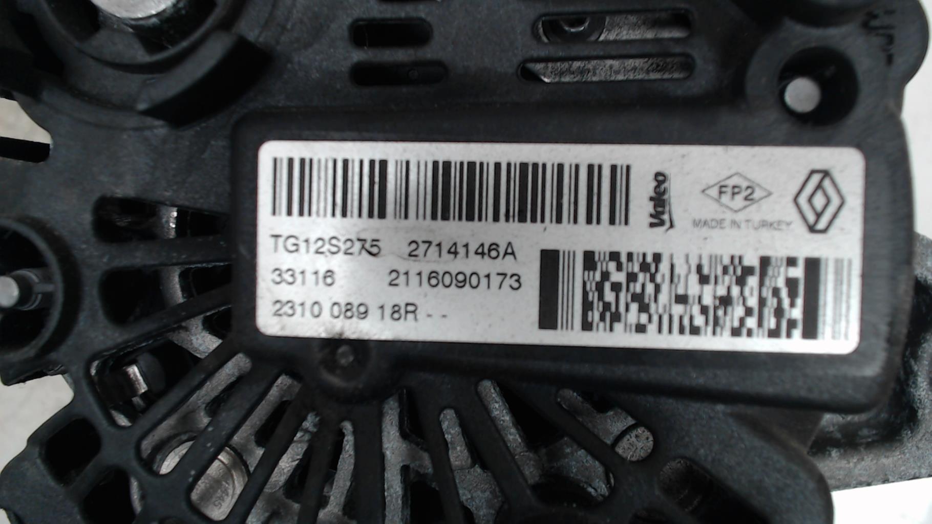 Alternateur RENAULT CLIO 4 PHASE 2 Diesel - 1