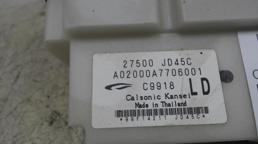 Commande chauffage - NISSAN...