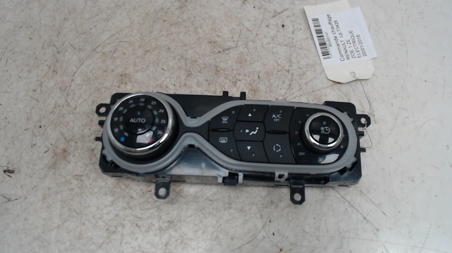 Commande chauffage RENAULT ZOE 1 Electricité - 1