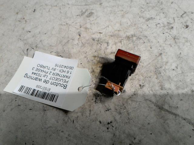 Bouton de warning PEUGEOT PARTNER 2 PHASE 3 Diesel - 1