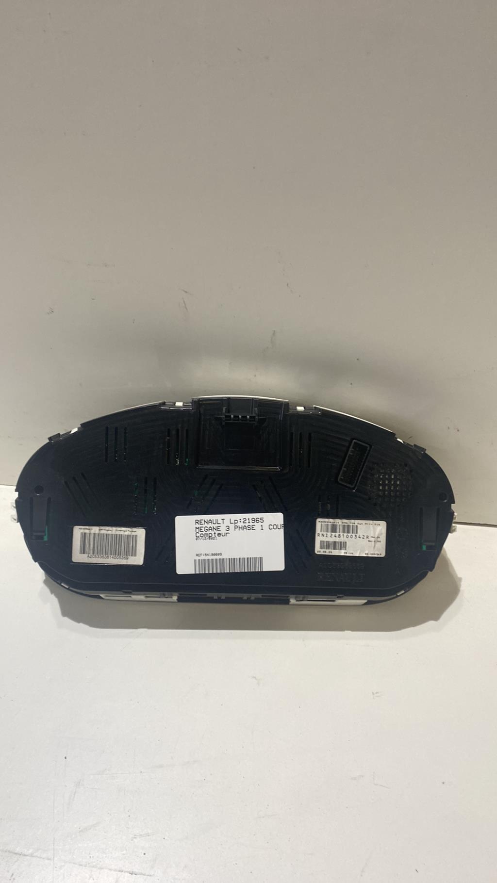 Compteur RENAULT MEGANE 3 PHASE 1 COUPE Diesel - 1