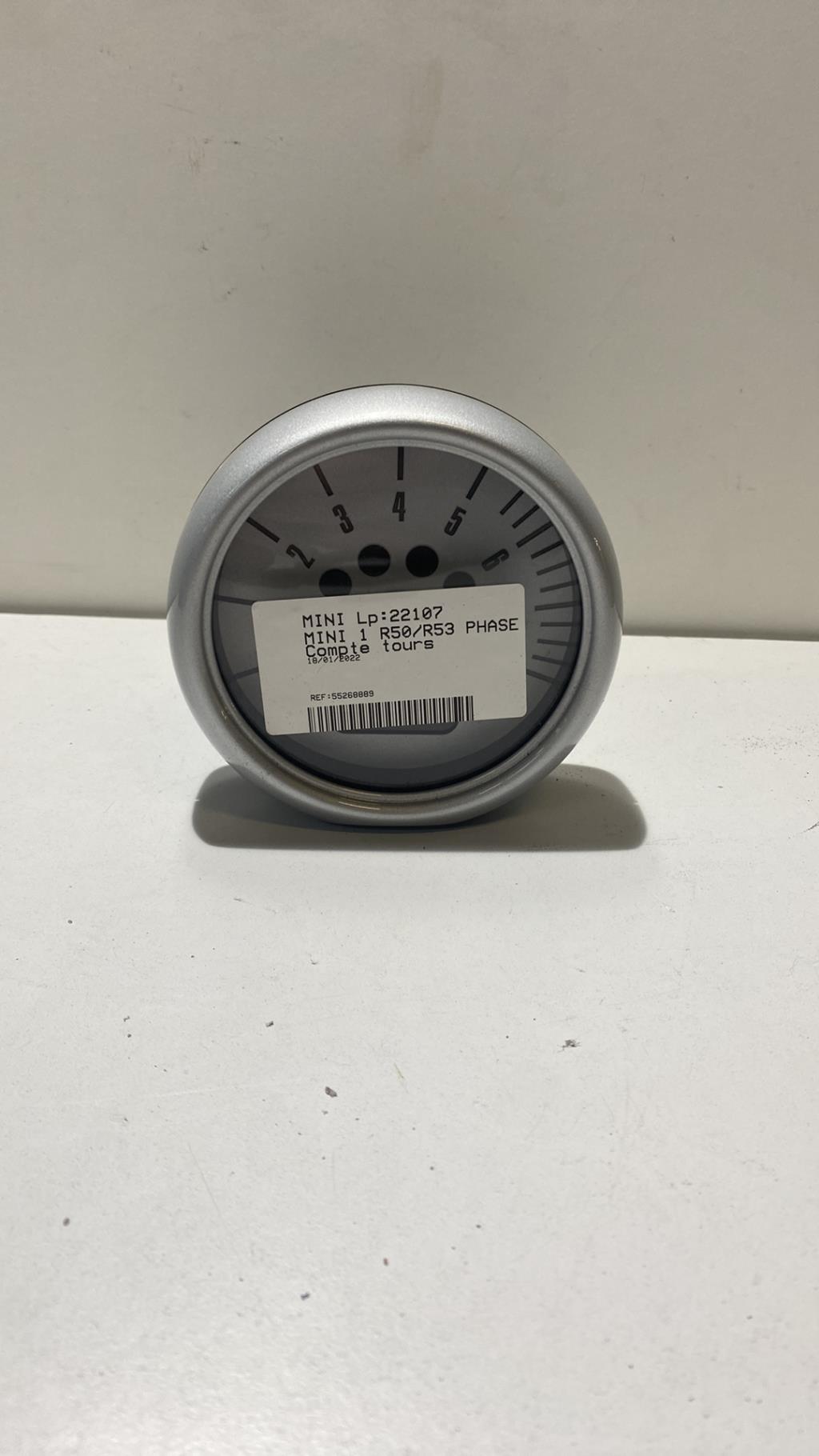 Compte tours MINI MINI 1 R50/R53 PHASE 2  - 1