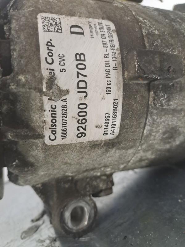 Compresseur clim NISSAN QASHQAI 1 PHASE 1 Diesel - 1