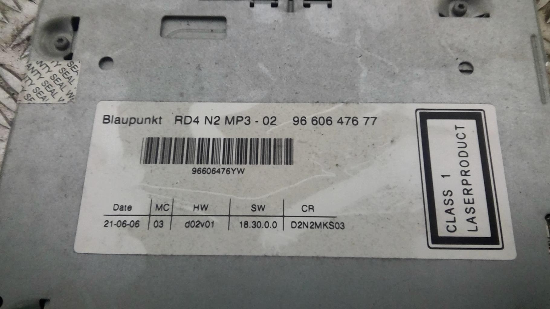 Autoradio PEUGEOT 407 PHASE 1 BREAK Diesel - 1