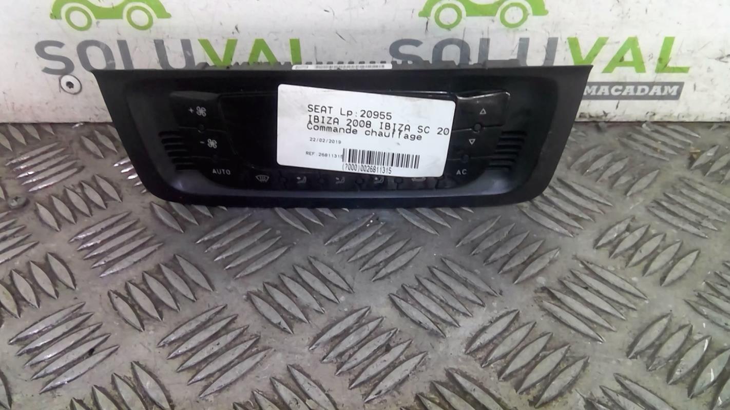 Commande chauffage SEAT IBIZA 4 PHASE 1 Diesel - 1