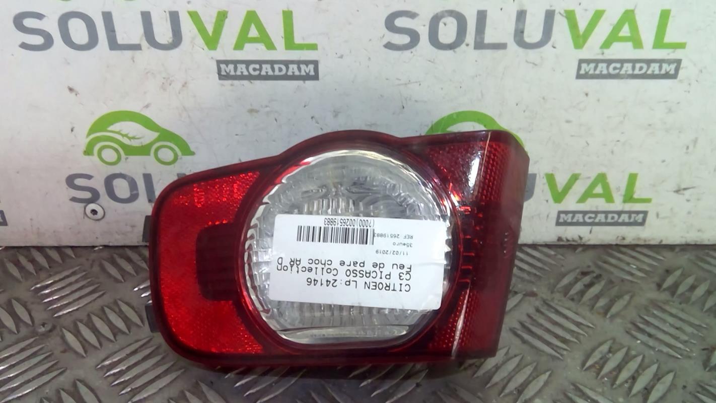 Luce paraurti posteriore destra CITROEN C3 PICASSO PHASE 1 Diésel - 1