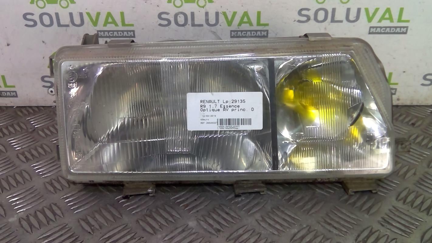 Gruppo ottico anteriore principale destro (luci)(faro) RENAULT R9 Gasolina - 1