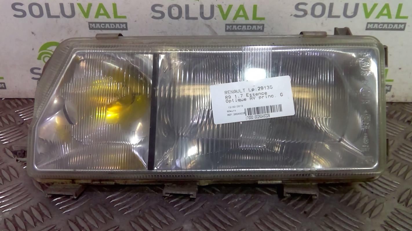 Gruppo ottico anteriore principale sinistro (luci)(faro) RENAULT R9 Gasolina - 1