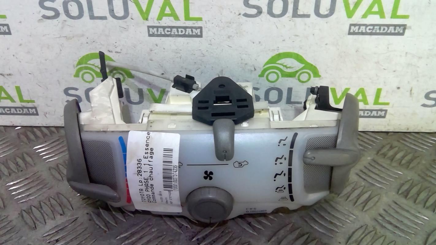 Commande chauffage TOYOTA AYGO 1 PHASE 1 Essence - 1