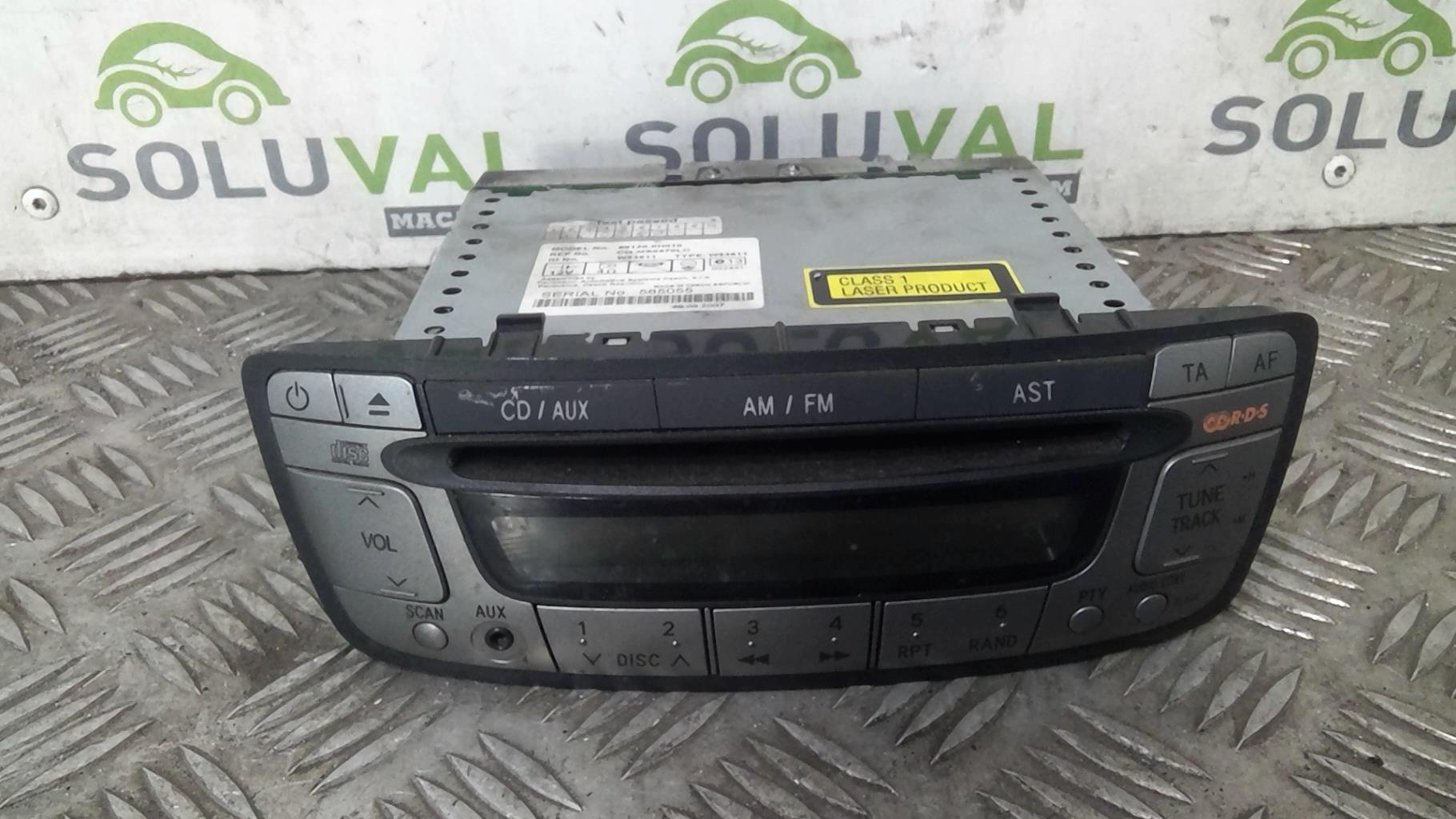Autoradio originale TOYOTA AYGO 1 PHASE 2 Gasolina - 1