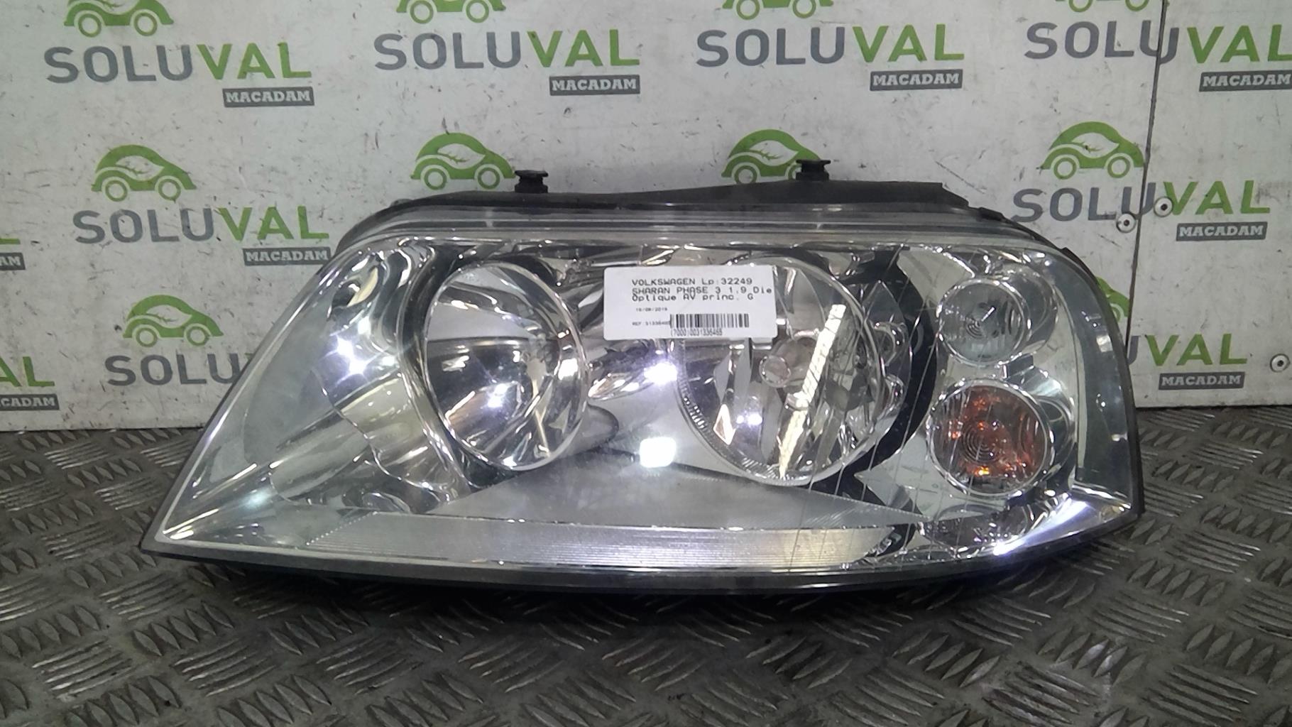 Gruppo ottico anteriore principale sinistro (luci)(faro) VOLKSWAGEN SHARAN 1 PHASE 3 Diésel - 1