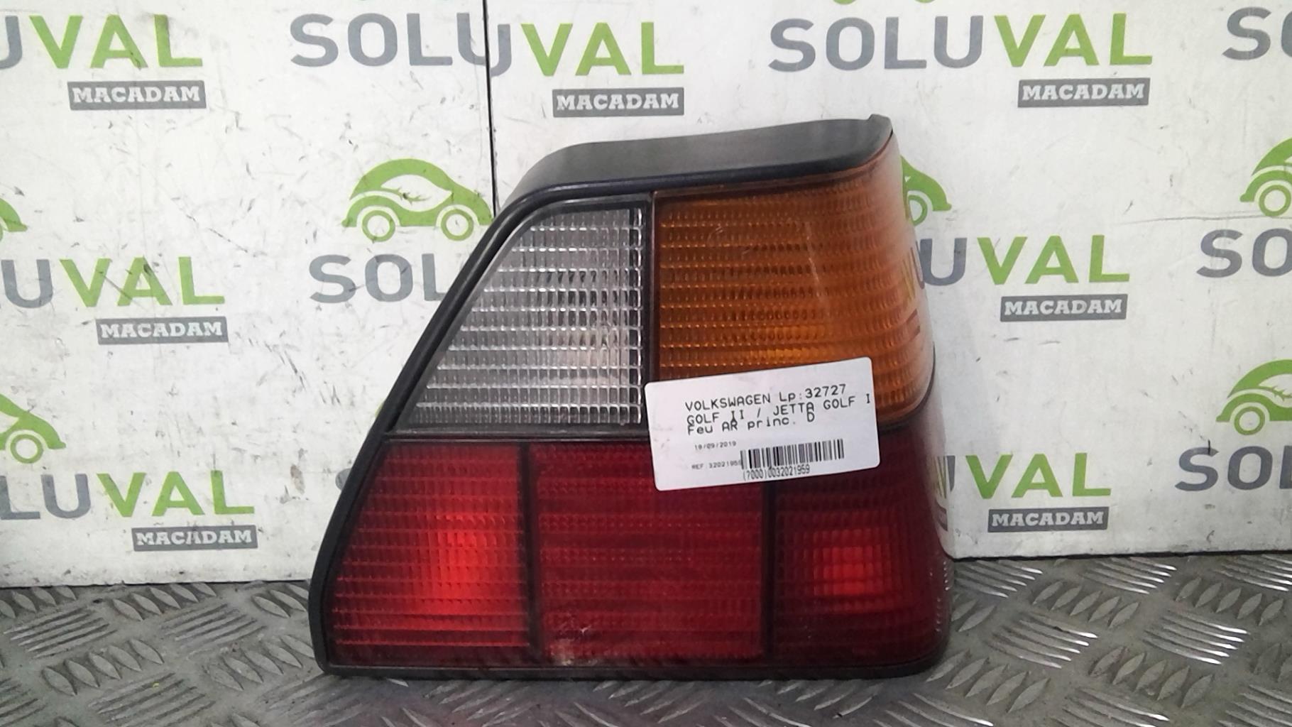 Fanale posteriore principale destro (luci) VOLKSWAGEN GOLF 2 Diésel - 1