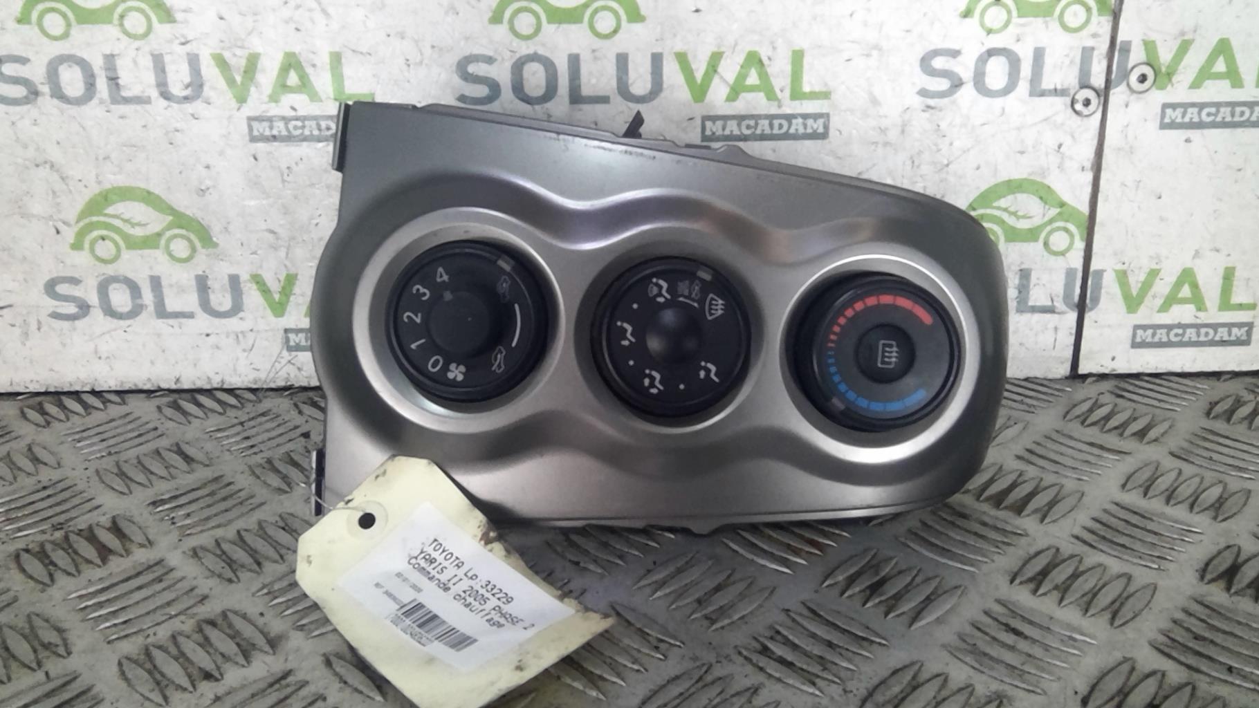 Commande chauffage TOYOTA YARIS 2 PHASE 2 Essence - 1