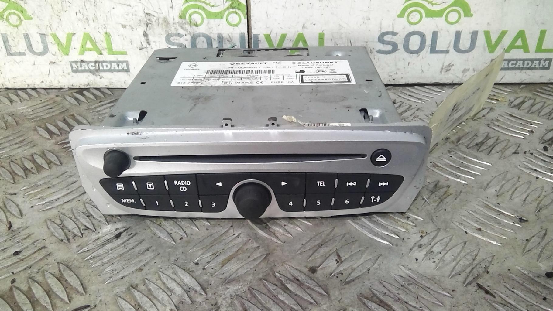 Autoradio RENAULT MEGANE 3 PHASE 1 CABRIOLET Essence - 1