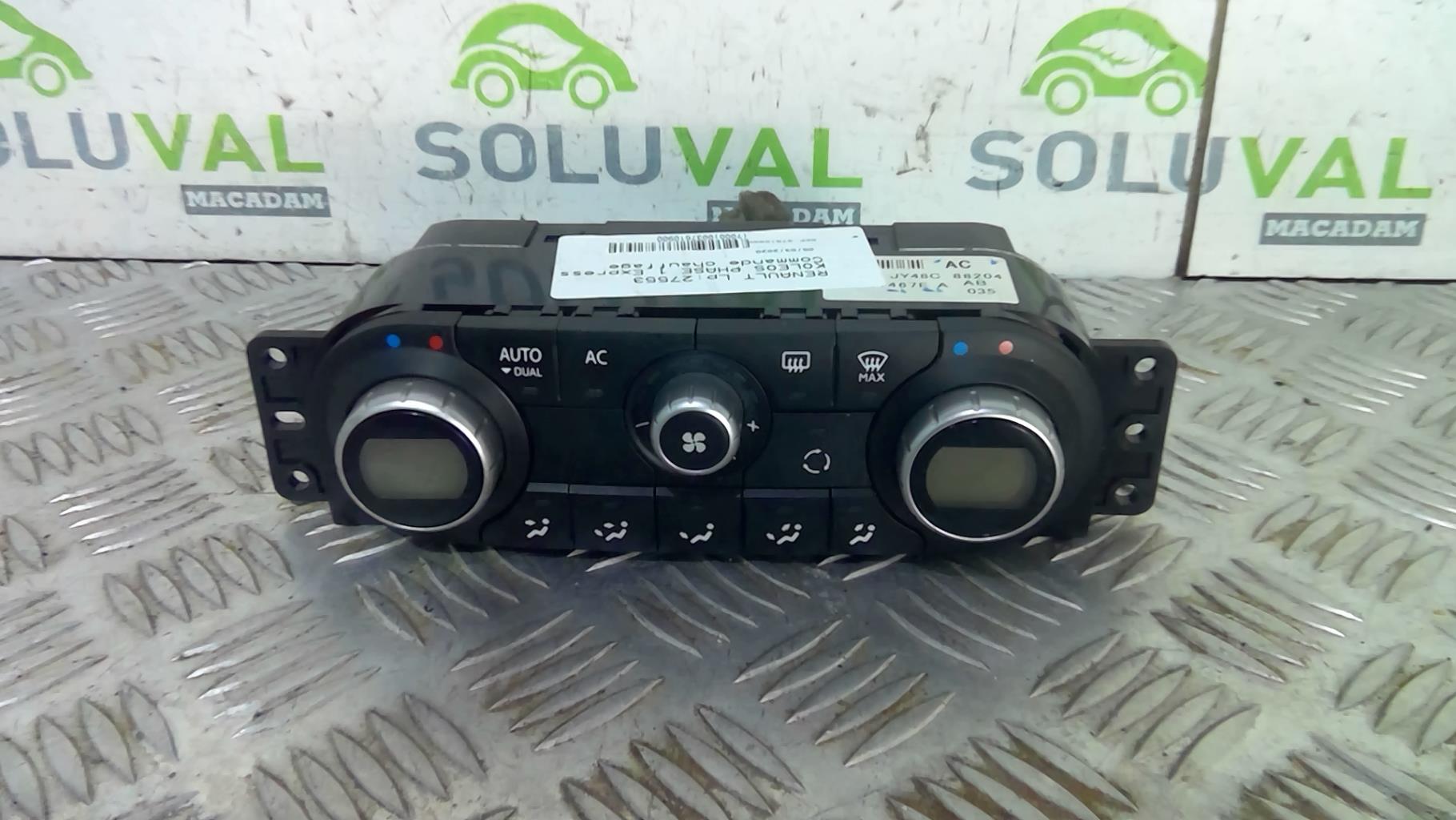Commande chauffage RENAULT KOLEOS 1 PHASE 1 Essence - 1
