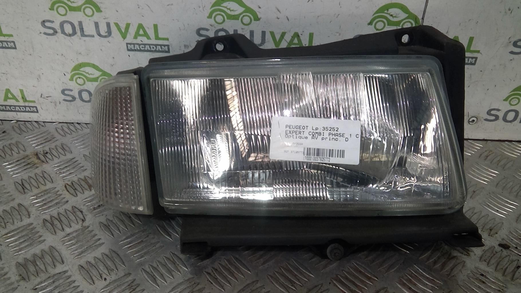Gruppo ottico anteriore principale destro (luci)(faro) PEUGEOT EXPERT 1 PHASE 1 Diésel - 1