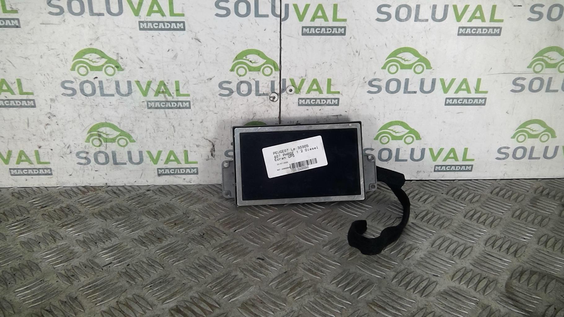Ecran GPS PEUGEOT 407 PHASE 1 Diesel - 1
