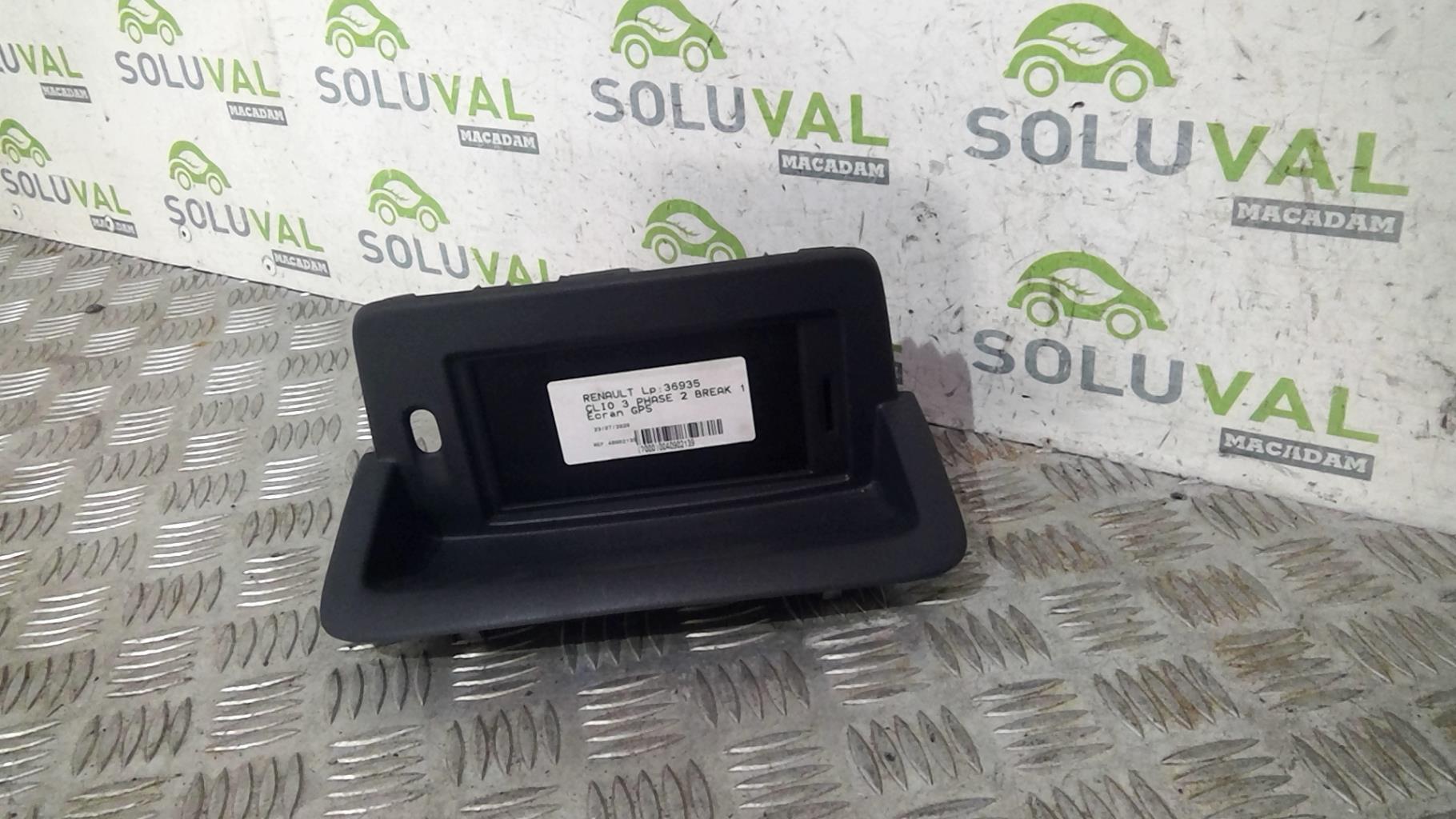 Ecran GPS RENAULT CLIO 3 PHASE 2 BREAK Diesel - 1