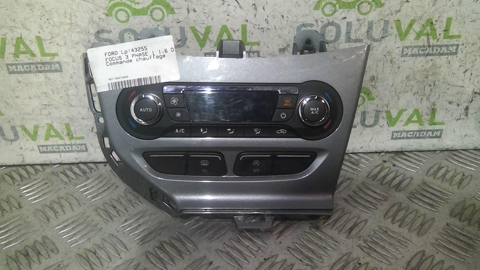 Commande chauffage FORD FOCUS 3 PHASE 1 Diesel - 1