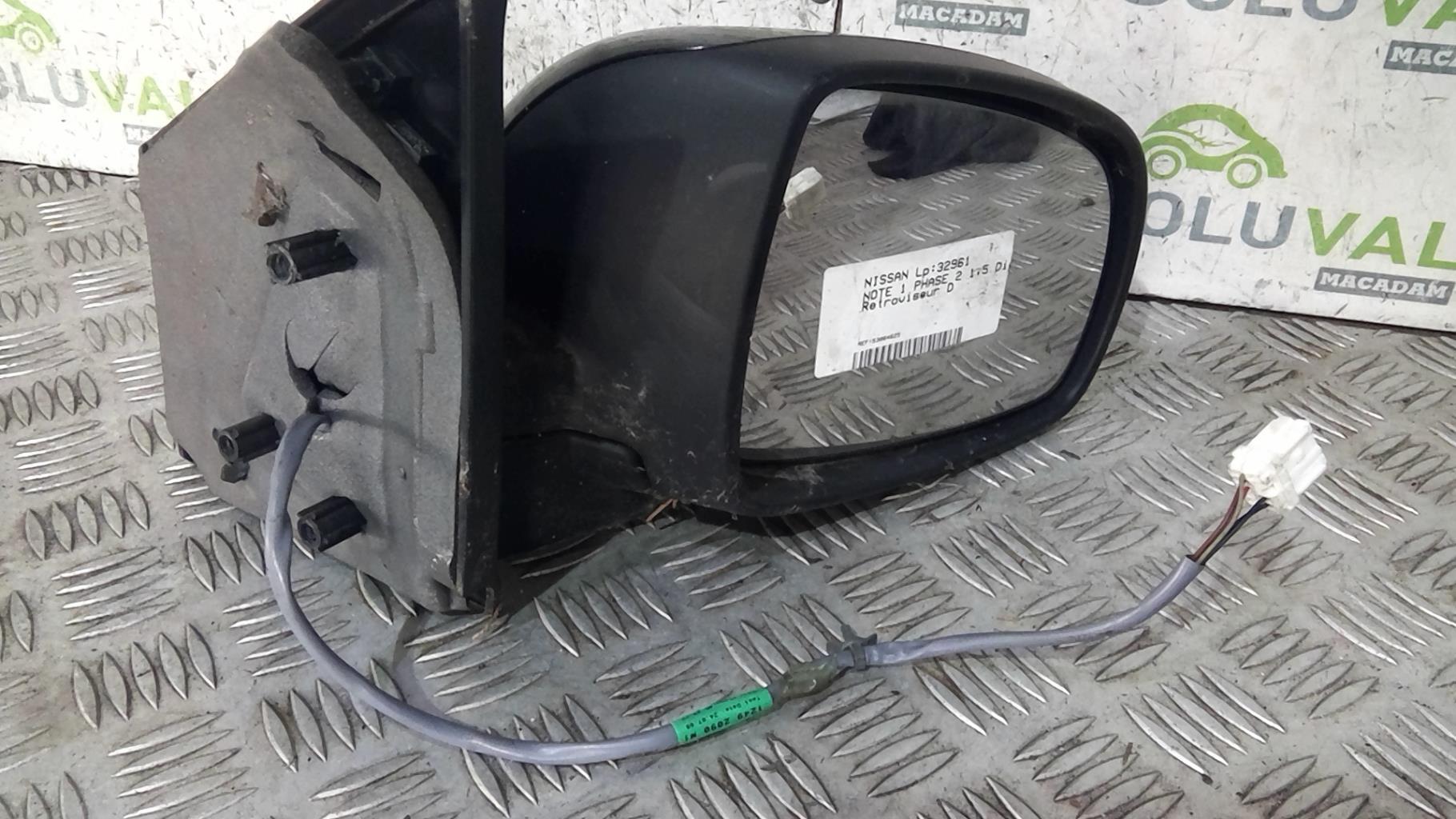 Retrovisor derecho NISSAN NOTE 1 PHASE 2 Diésel - 1