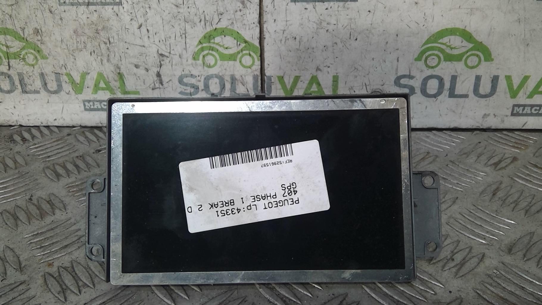 GPS PEUGEOT 407 PHASE 1 BREAK Diesel - 1