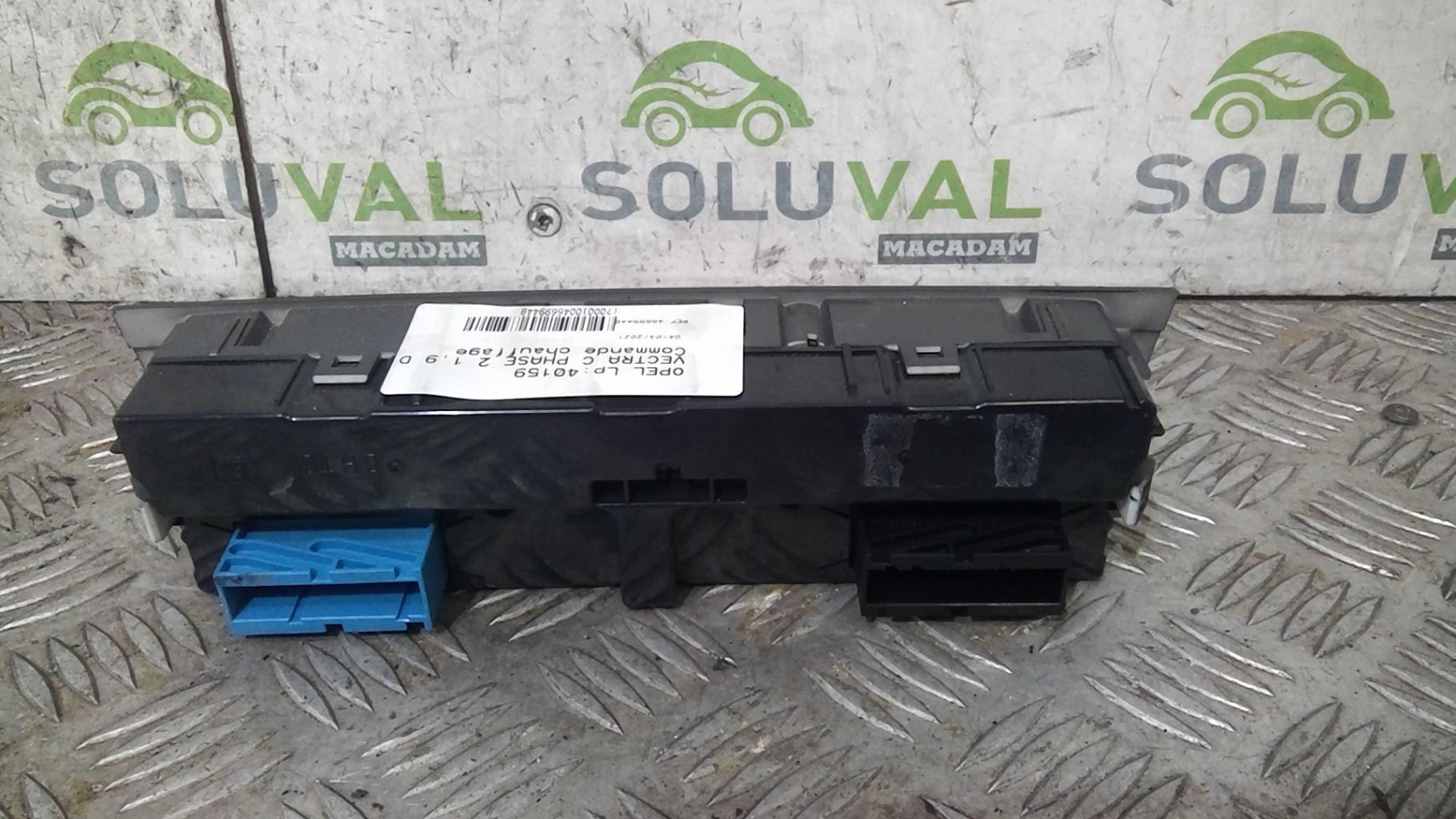 Commande chauffage OPEL VECTRA C PHASE 2 Diesel - 1