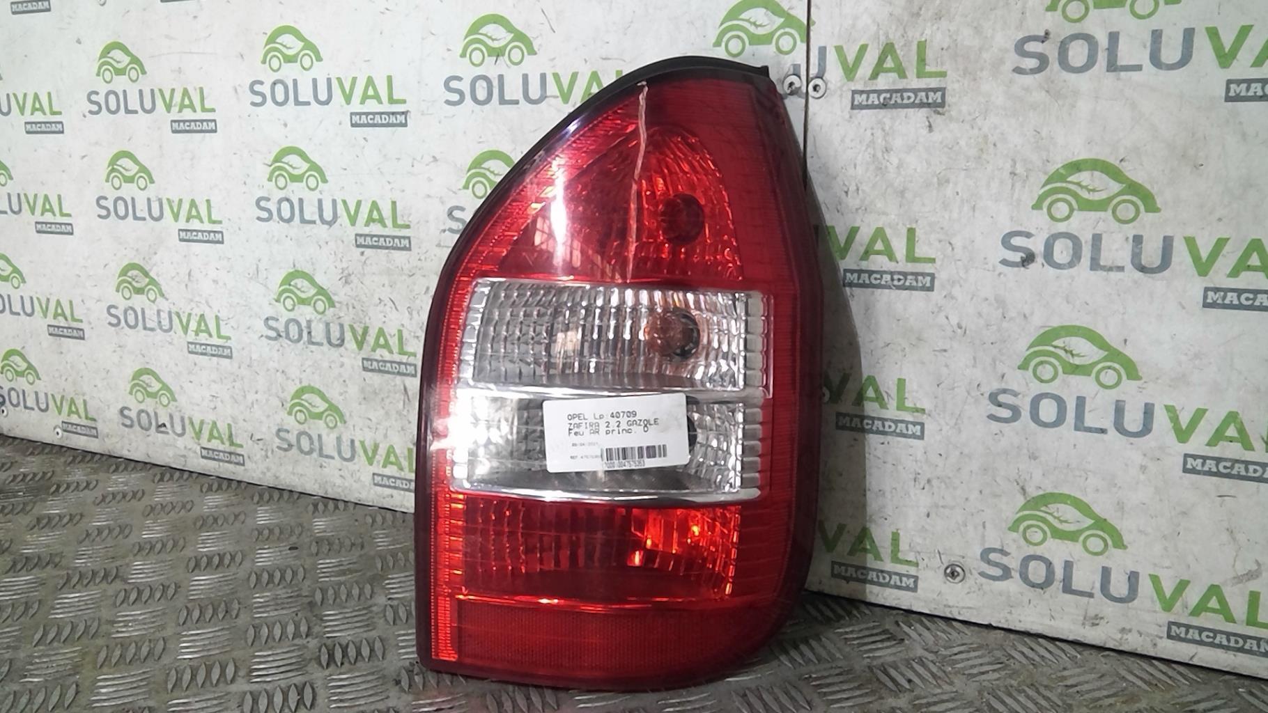 Fanale posteriore principale destro (luci) OPEL ZAFIRA A PHASE 2 Diésel - 1