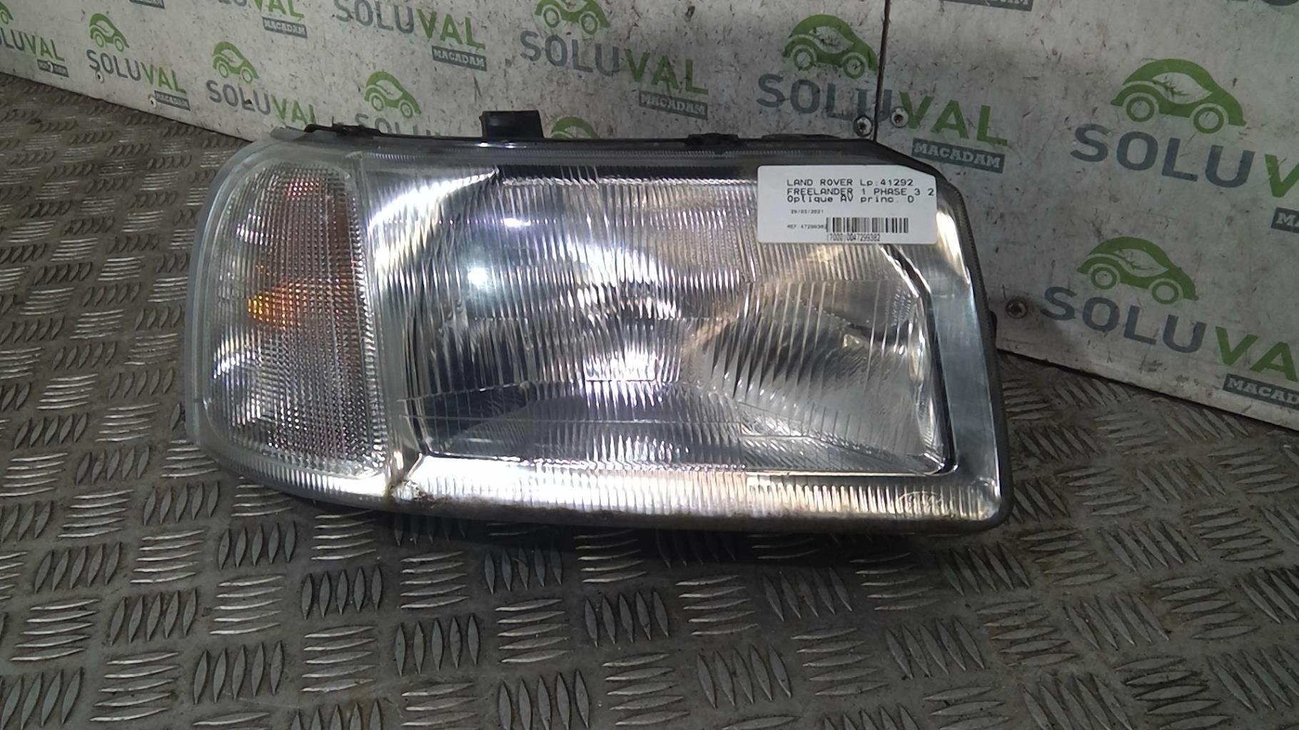 Gruppo ottico anteriore principale destro (luci)(faro) LAND ROVER FREELANDER 1 PHASE 3 Diésel - 1