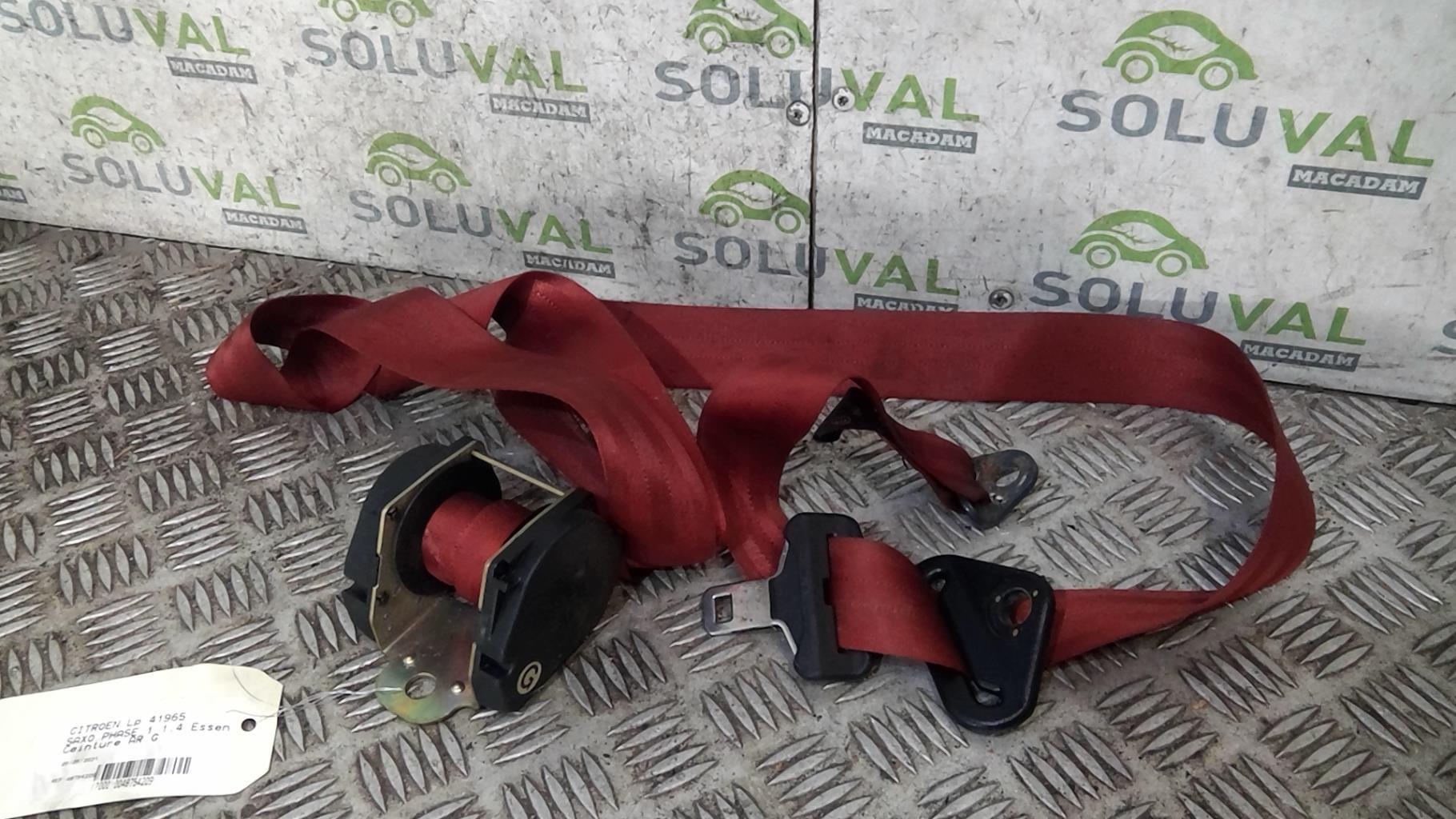 Cintura di sicurezza posteriore sinistra CITROEN SAXO PHASE 1 Gasolina - 1