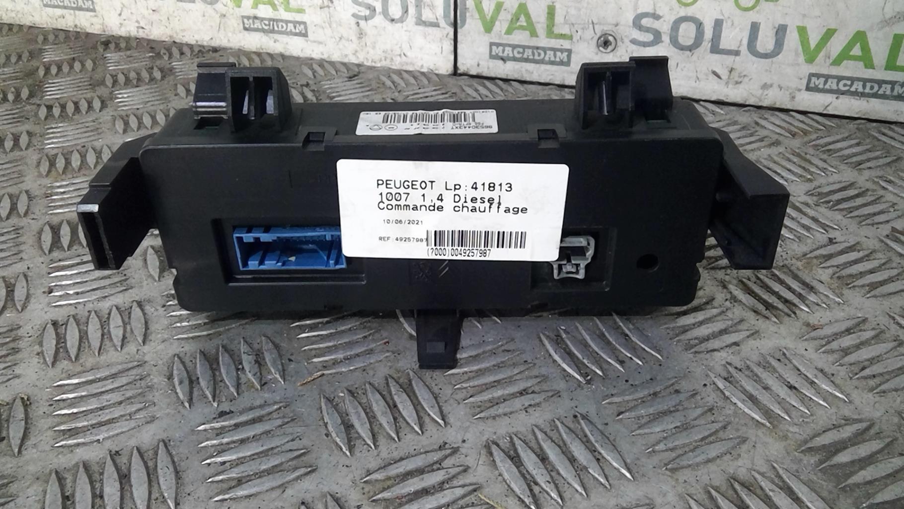 Commande chauffage PEUGEOT 1007 Diesel - 1