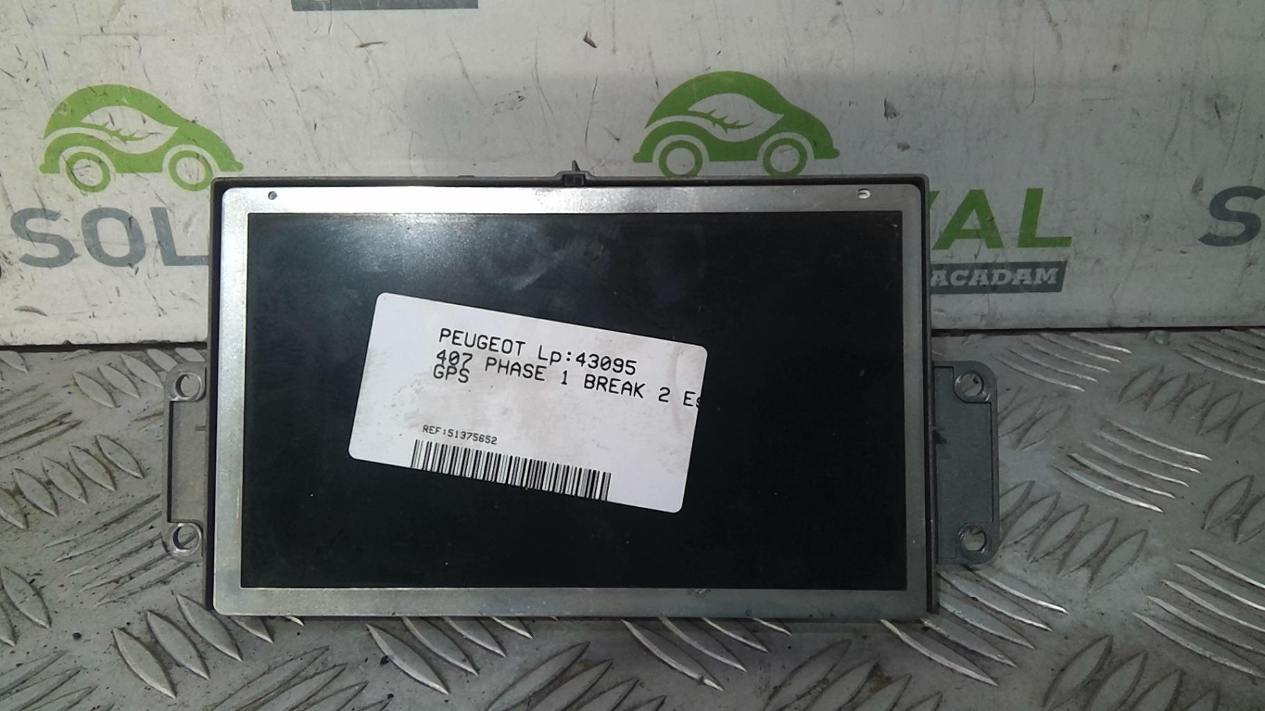 GPS PEUGEOT 407 PHASE 1 BREAK Essence - 1