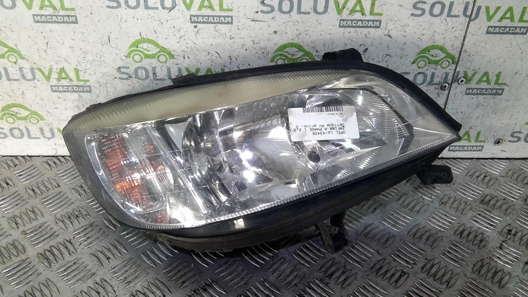 Gruppo ottico anteriore principale destro (luci)(faro) OPEL ZAFIRA A PHASE 1 Diésel - 1