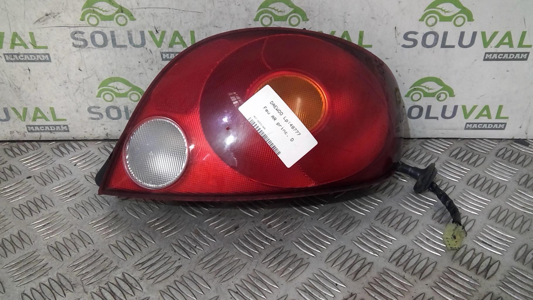 Fanale posteriore principale destro (luci) DAEWOO MATIZ 1 PHASE 1 Gasolina - 1