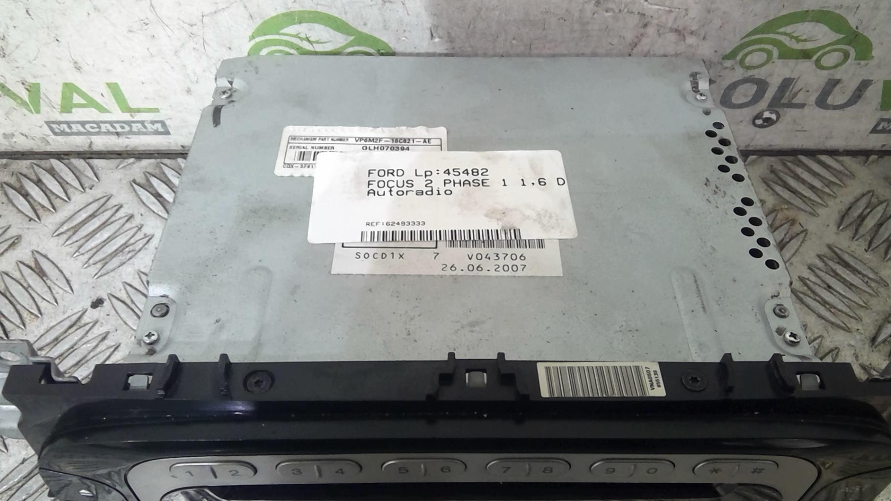 Autoradio FORD FOCUS 2 PHASE 1 Diesel - 1