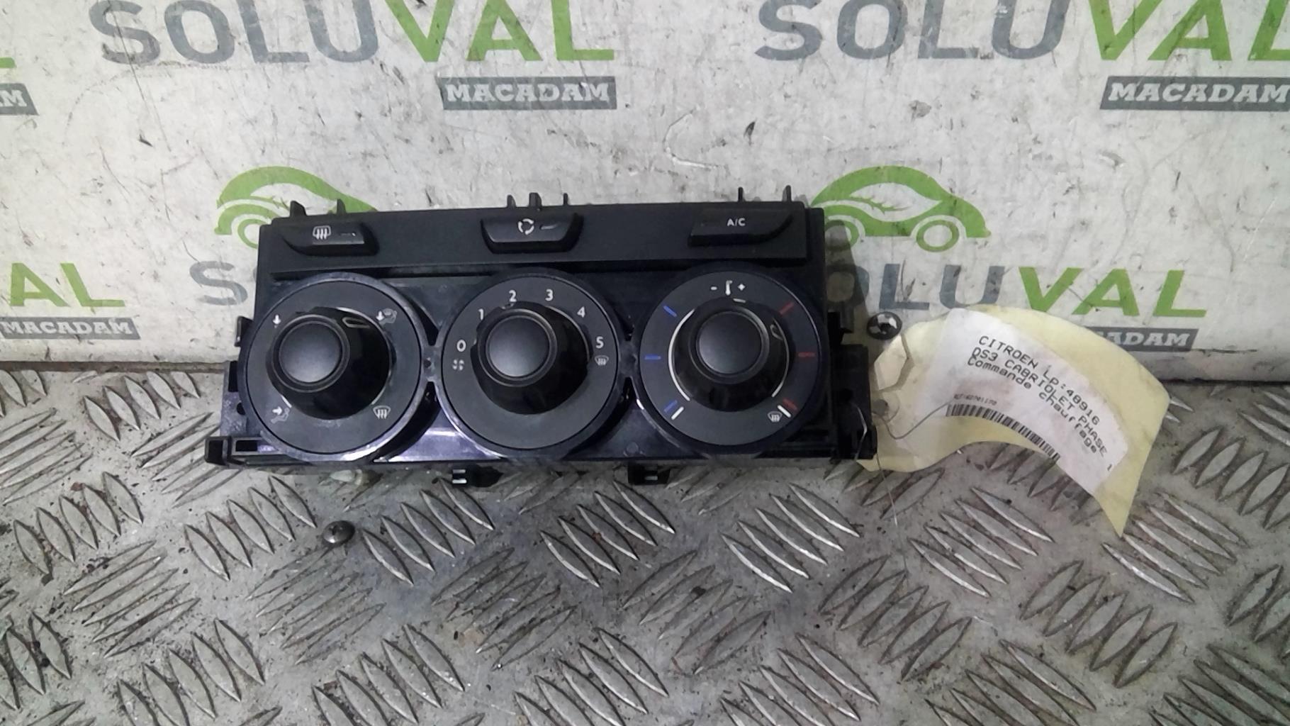 Commande chauffage CITROEN DS3 CABRIOLET PHASE 1 Essence - 1