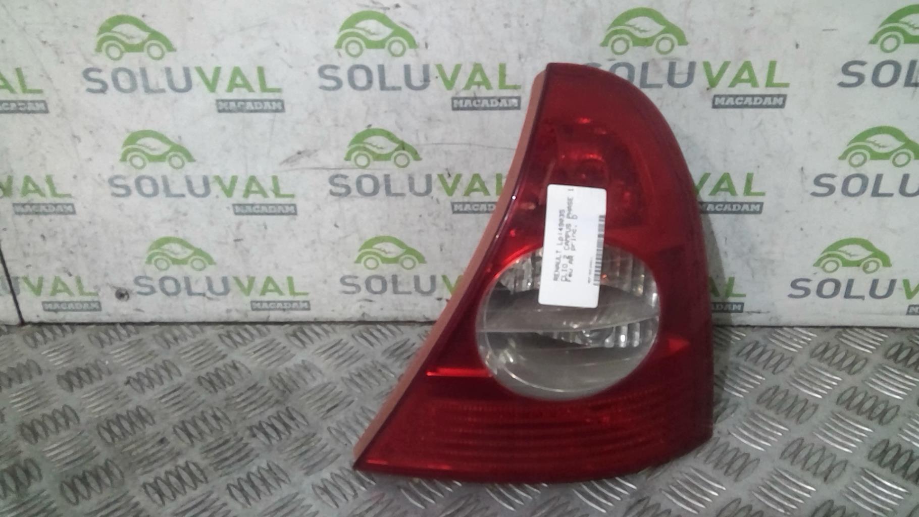 Fanale posteriore principale destro (luci) RENAULT CLIO 2 CAMPUS PHASE 1 Diésel - 1