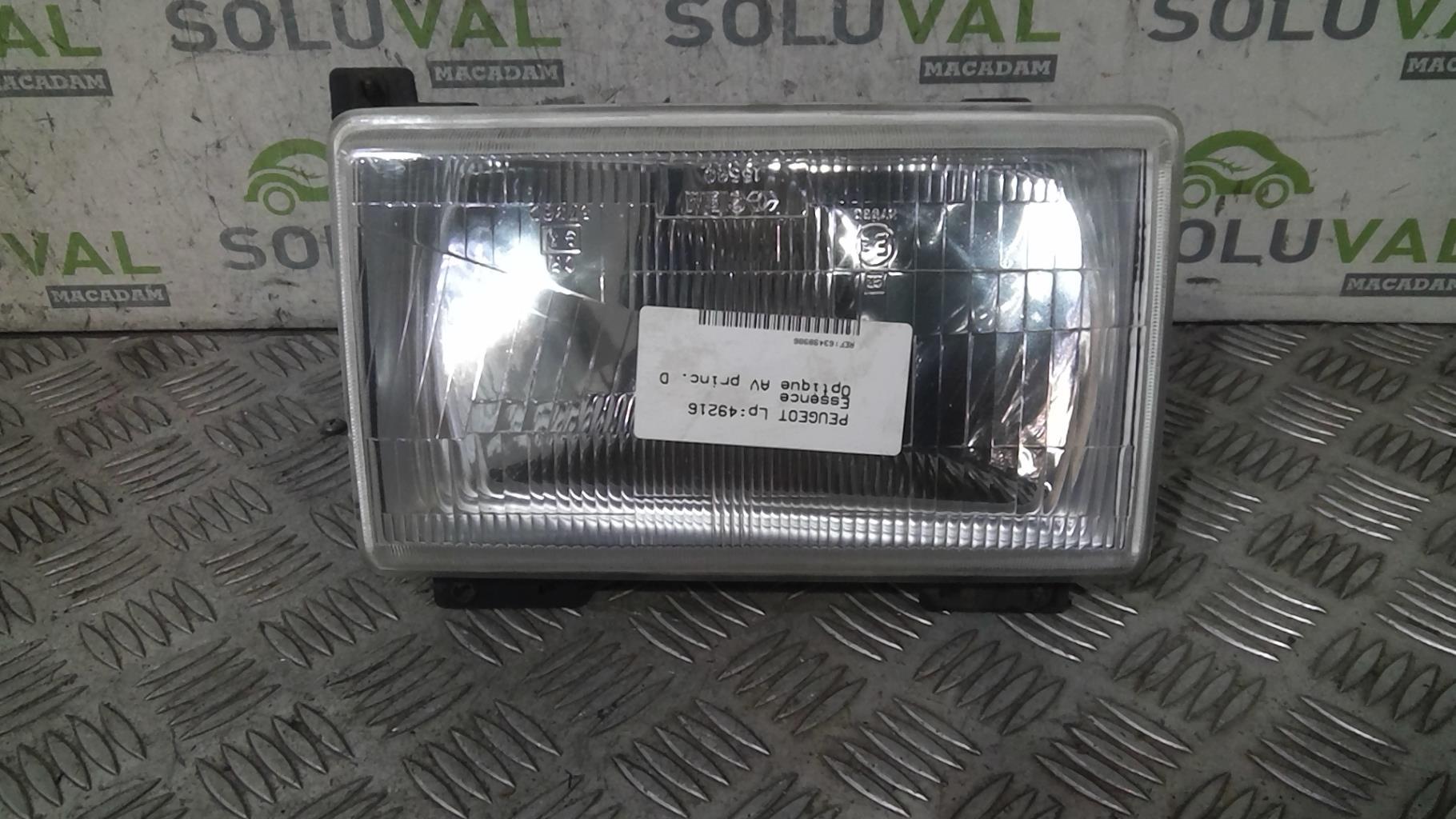 Gruppo ottico anteriore principale destro (luci)(faro) PEUGEOT 104 COUPE Gasolina - 1