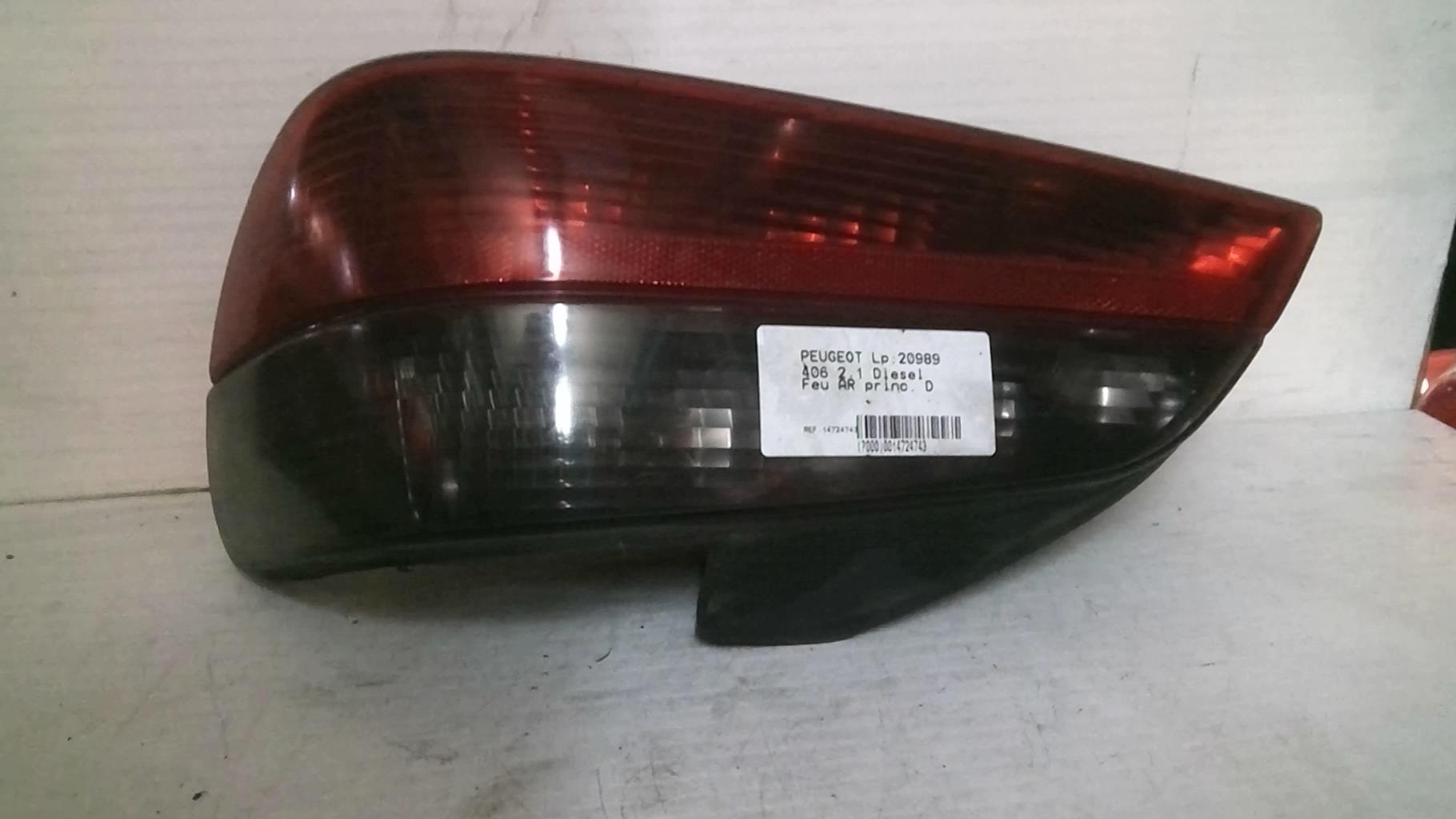 Fanale posteriore principale destro (luci) PEUGEOT 406 PHASE 1 Diésel - 1