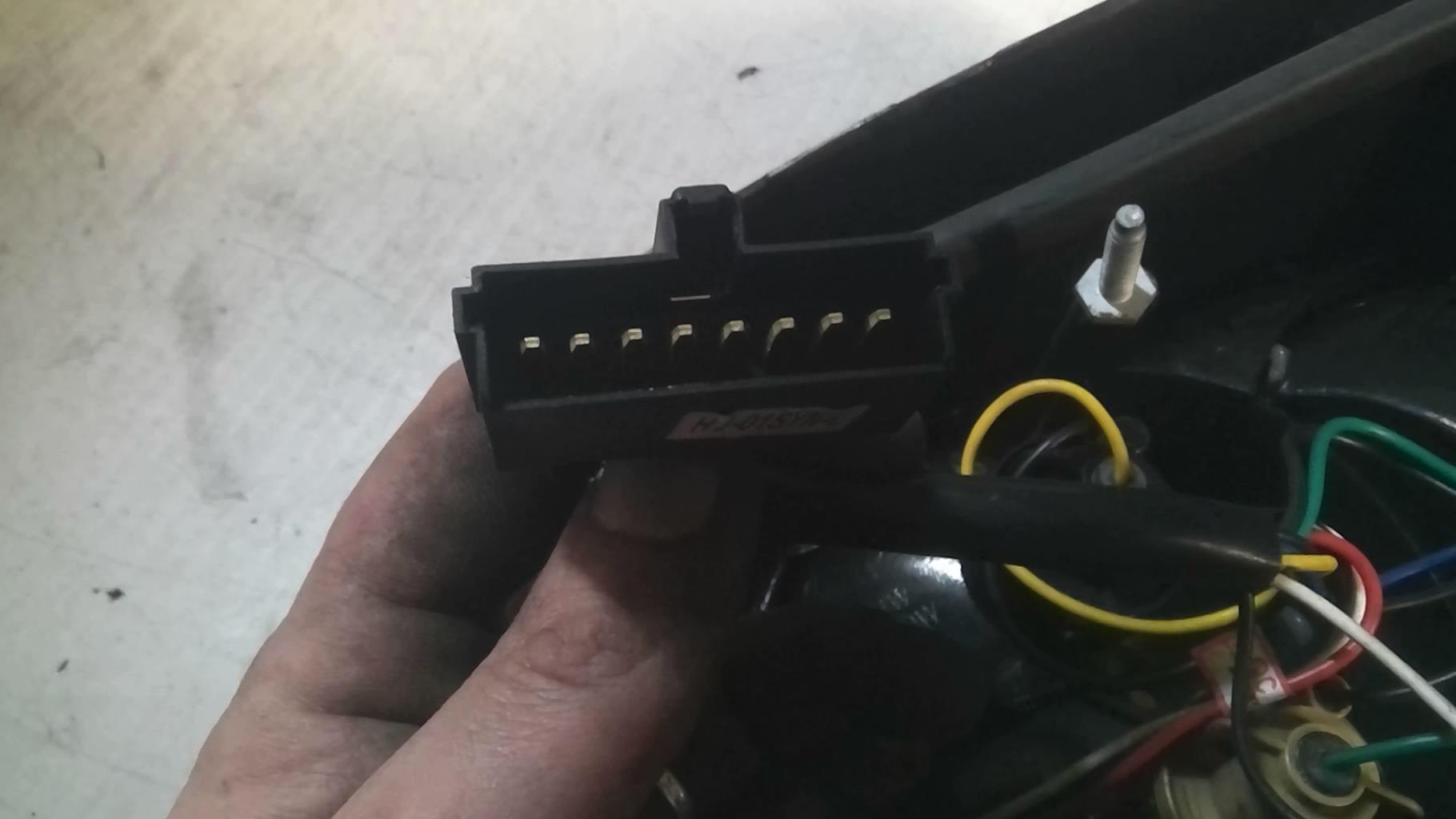 Fanale posteriore principale sinistro (luci) RENAULT CLIO 1 PHASE 1 Gasolina - 1