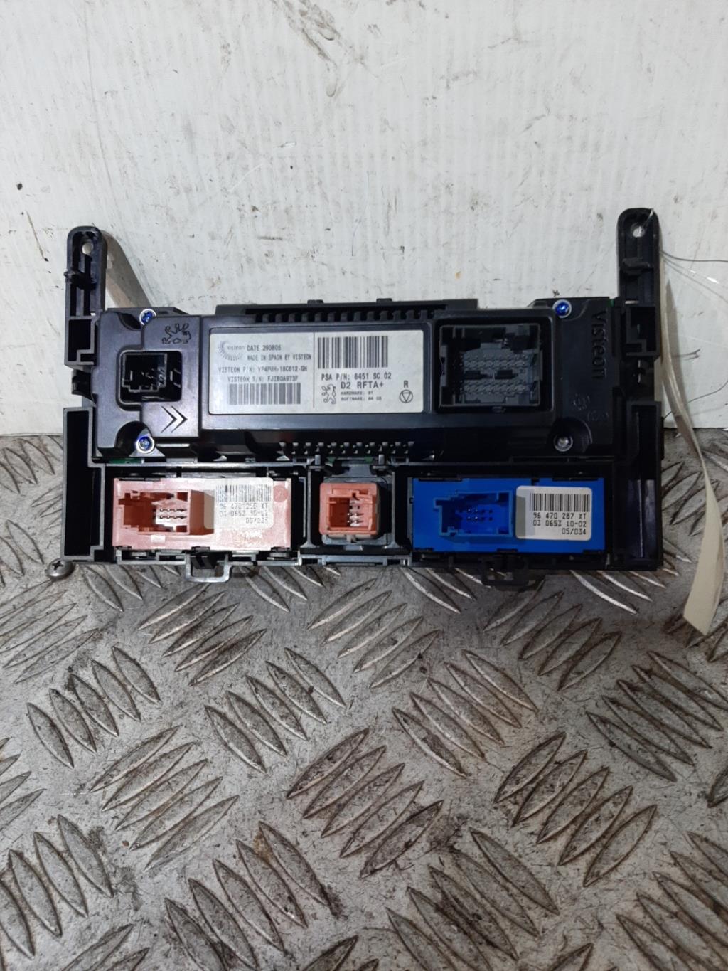 Commande chauffage PEUGEOT 407 PHASE 1 Diesel - 1