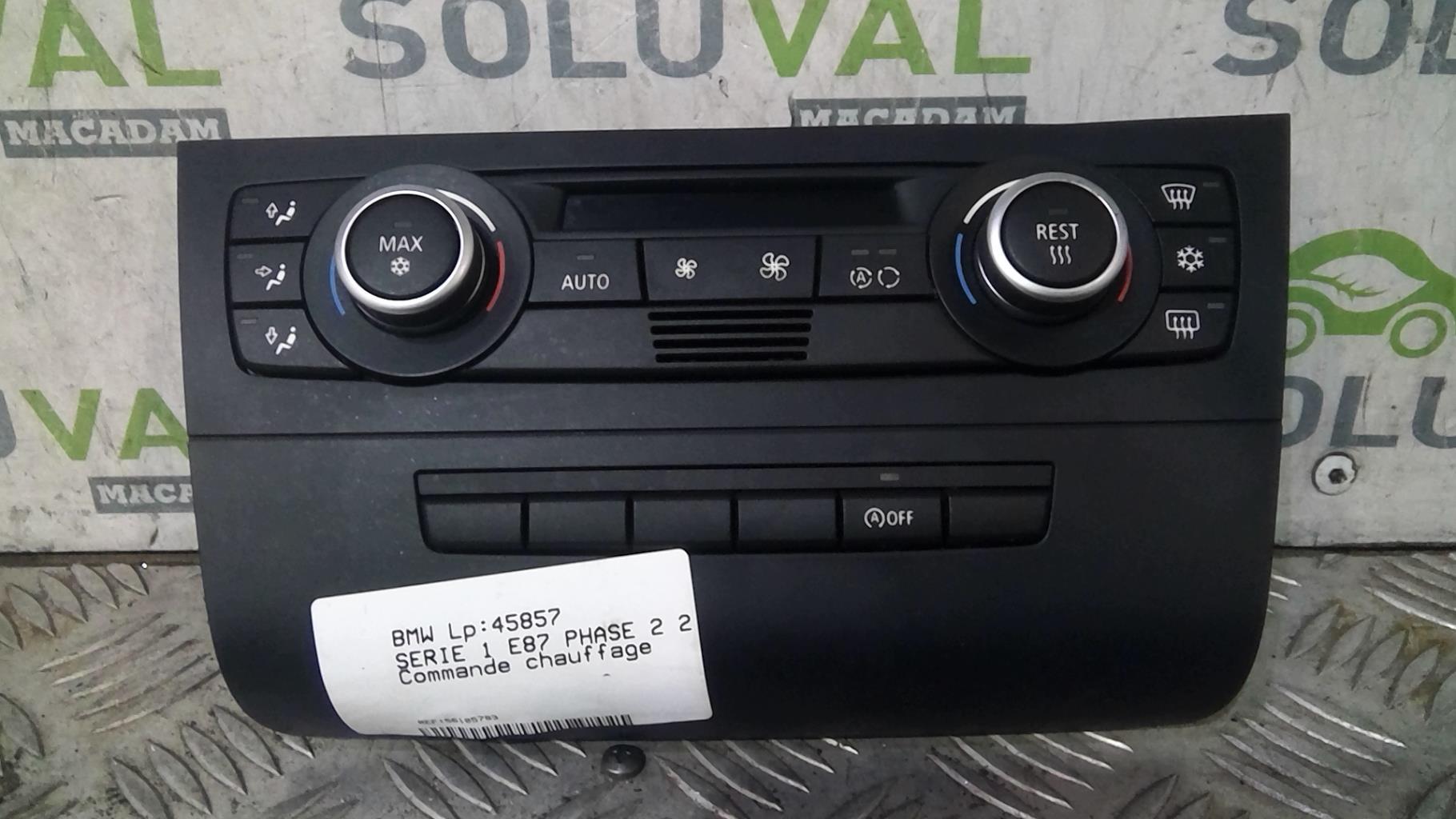 Commande chauffage BMW SERIE 1 E87 PHASE 2 Diesel - 1