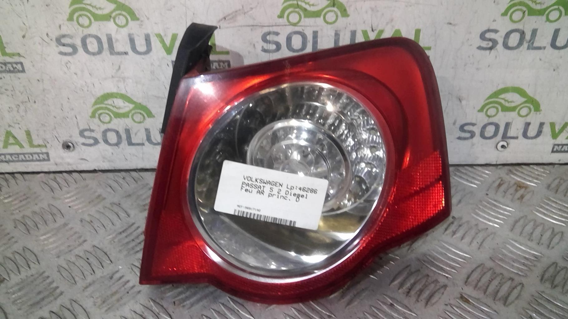 Fanale posteriore principale destro (luci) VOLKSWAGEN PASSAT 5 Diésel - 1