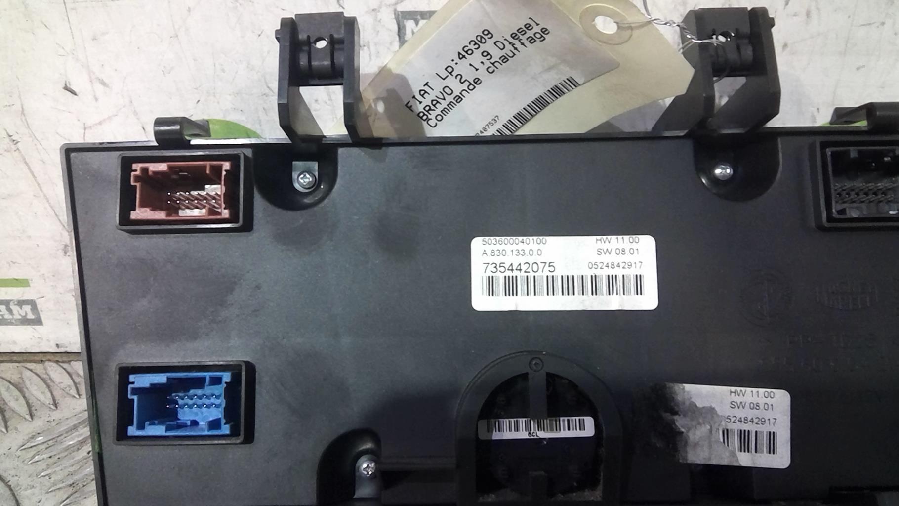 Commande chauffage FIAT BRAVO 2 Diesel - 1