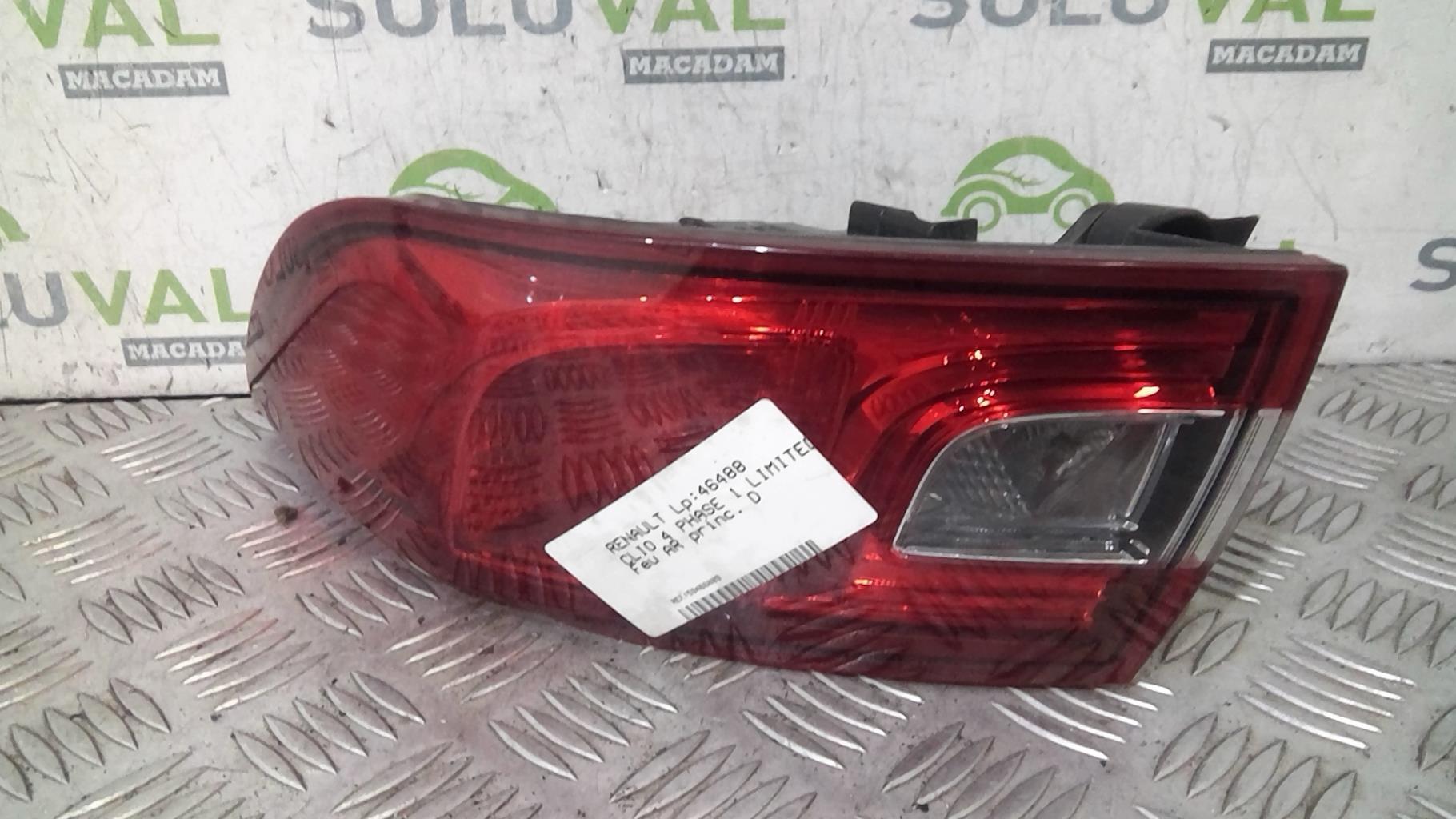Fanale posteriore principale destro (luci) RENAULT CLIO 4 PHASE 1 Gasolina - 1