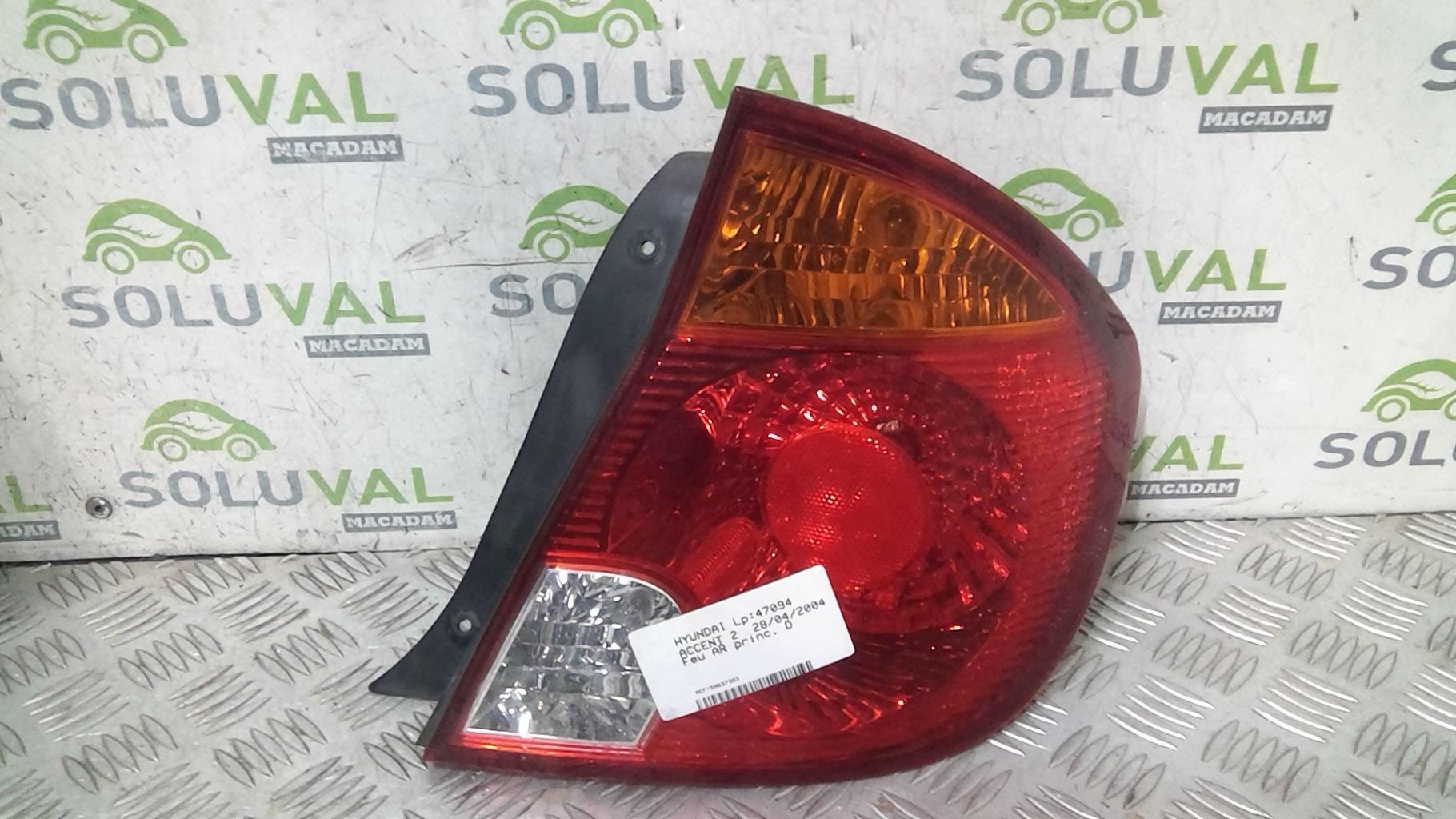 Fanale posteriore principale destro (luci) HYUNDAI ACCENT 2 Diésel - 1