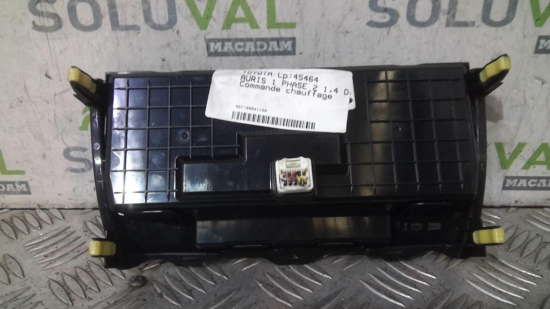 Commande chauffage TOYOTA AURIS 1 PHASE 2 Diesel - 1
