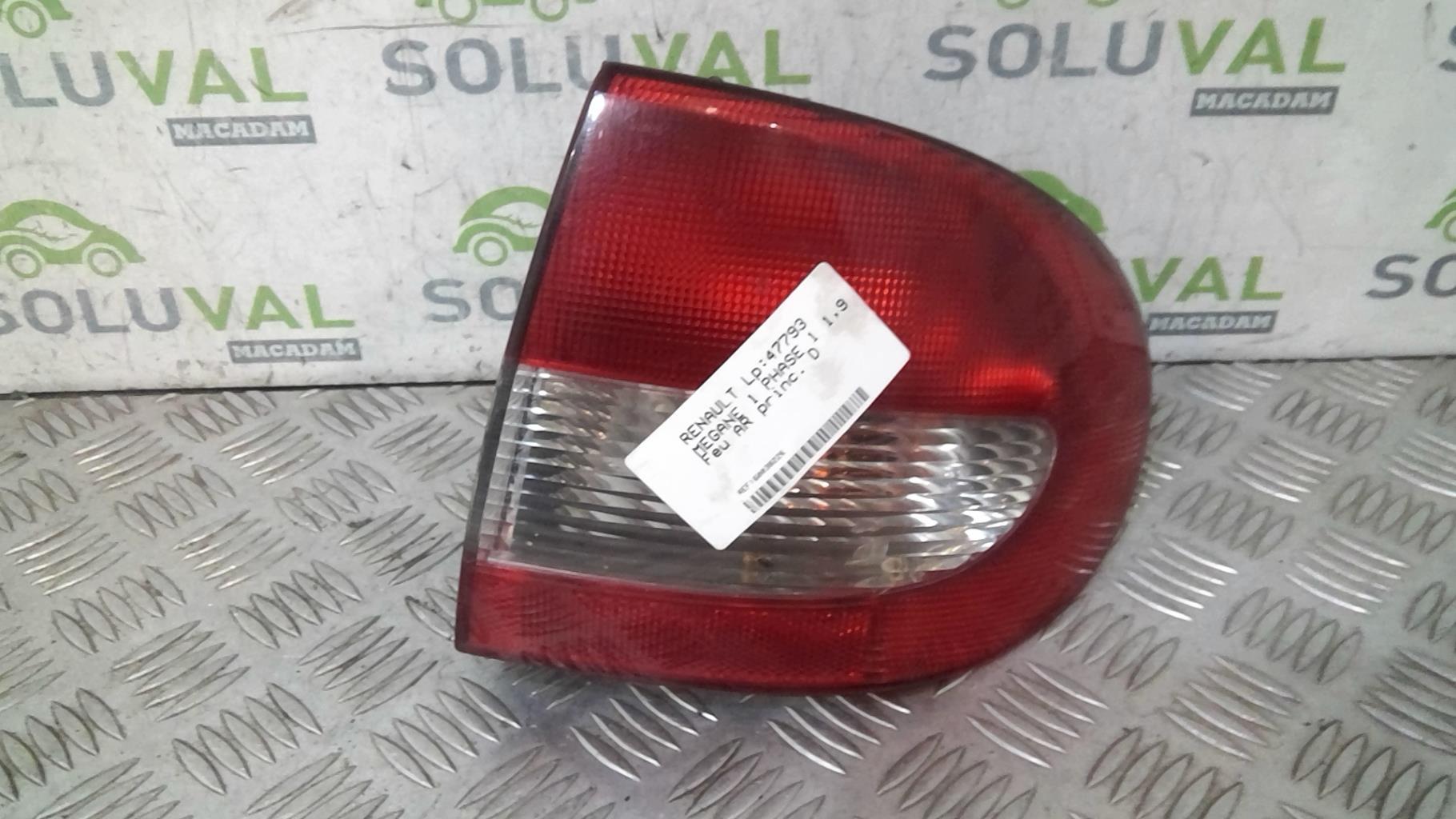 Fanale posteriore principale destro (luci) RENAULT MEGANE 1 PHASE 1  - 1