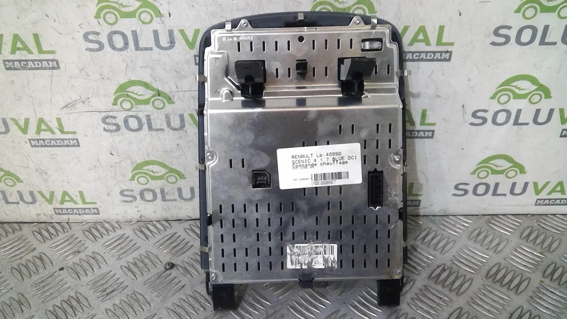 Commande chauffage RENAULT SCENIC 4 Diesel - 1