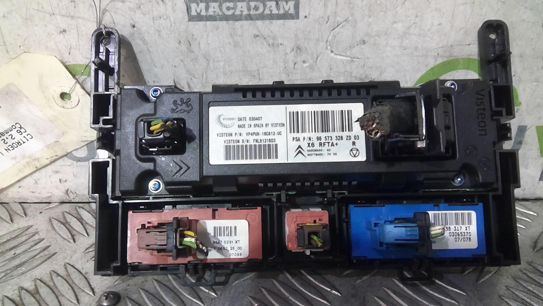 Commande chauffage CITROEN C6 Diesel - 1